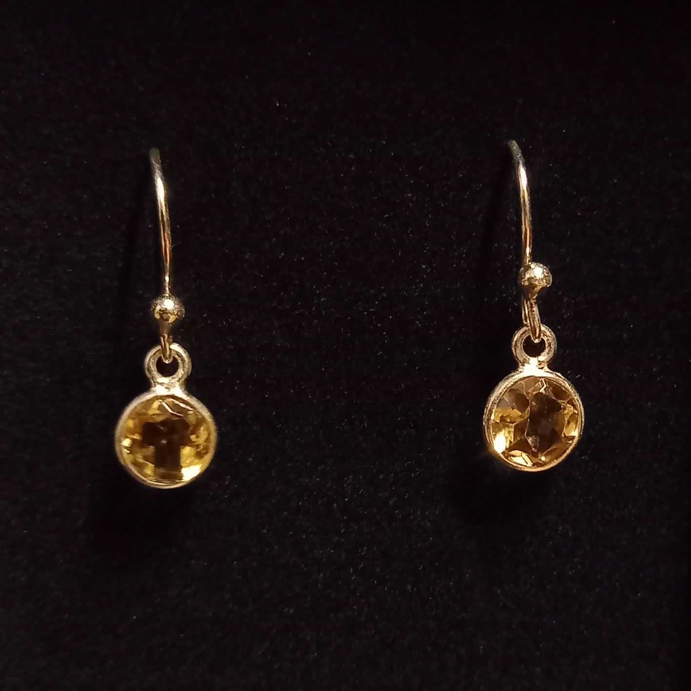 Silver Gemstone Earrings